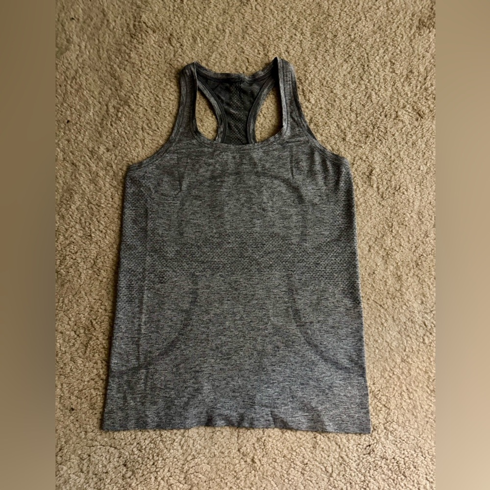 Lululemon Gray Women's Racerback Tank Top